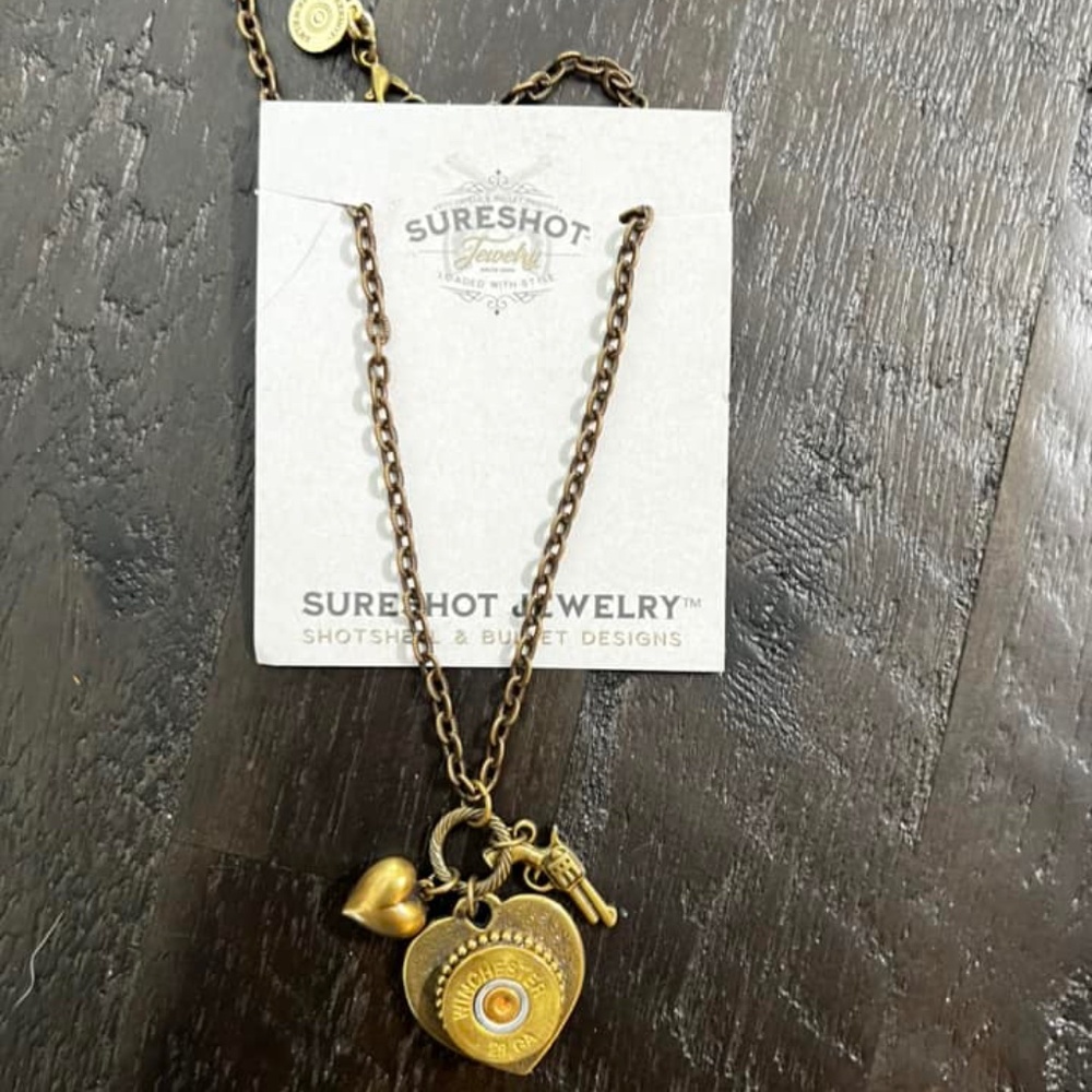 Sureshot Jewelry Winchester Bullet Necklace